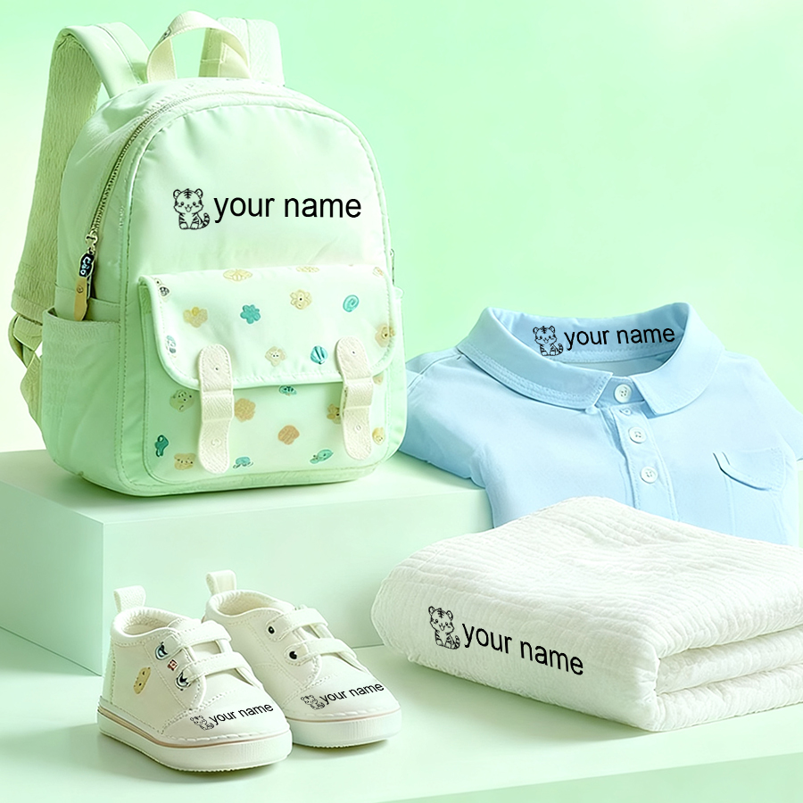 ตรายางชื่อเด็กสั่งทำพิเศษ - ตร - Baby Clothing Names บทวิจารณ์และราคา