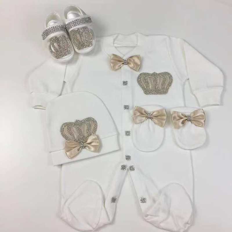 ชุดรอมเปอร์ต้อนรับกลับบ้าน 4 ช - Baby Clothing Names บทวิจารณ์และราคา