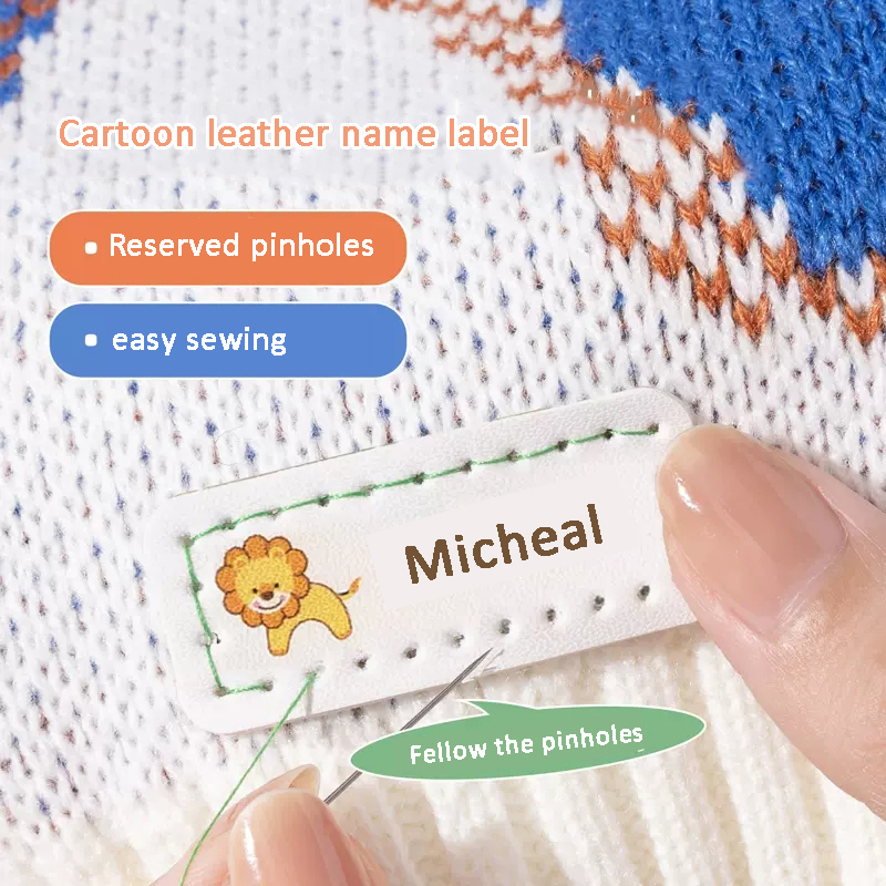 สติกเกอร์หนังเลเซอร์ปักชื่อแบบ - Baby Clothing Names บทวิจารณ์และราคา