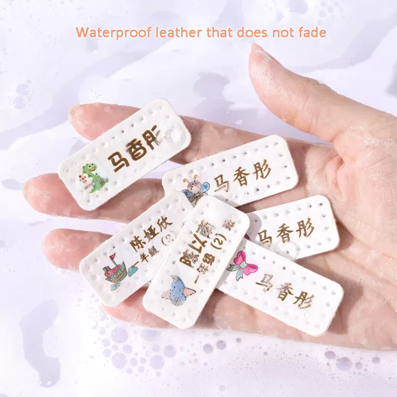 สติกเกอร์หนังเลเซอร์ปักชื่อแบบ - Baby Clothing Names บทวิจารณ์และราคา