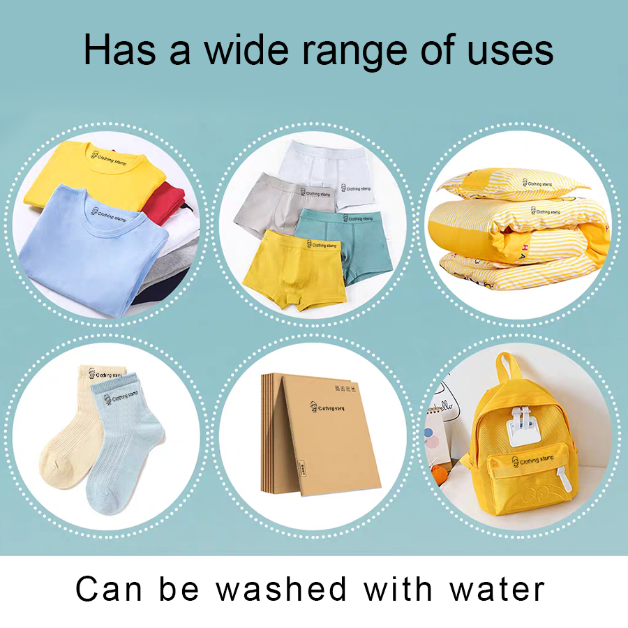 ปั๊มตราประทับชื่อสำหรับเสื้อผ้ - Baby Clothing Names บทวิจารณ์และราคา