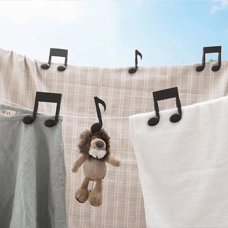 ที่หนีบผ้ารูปโน้ตดนตรี 2 ชิ้น  - Baby Clothing Drying Rack บทวิจารณ์และราคา