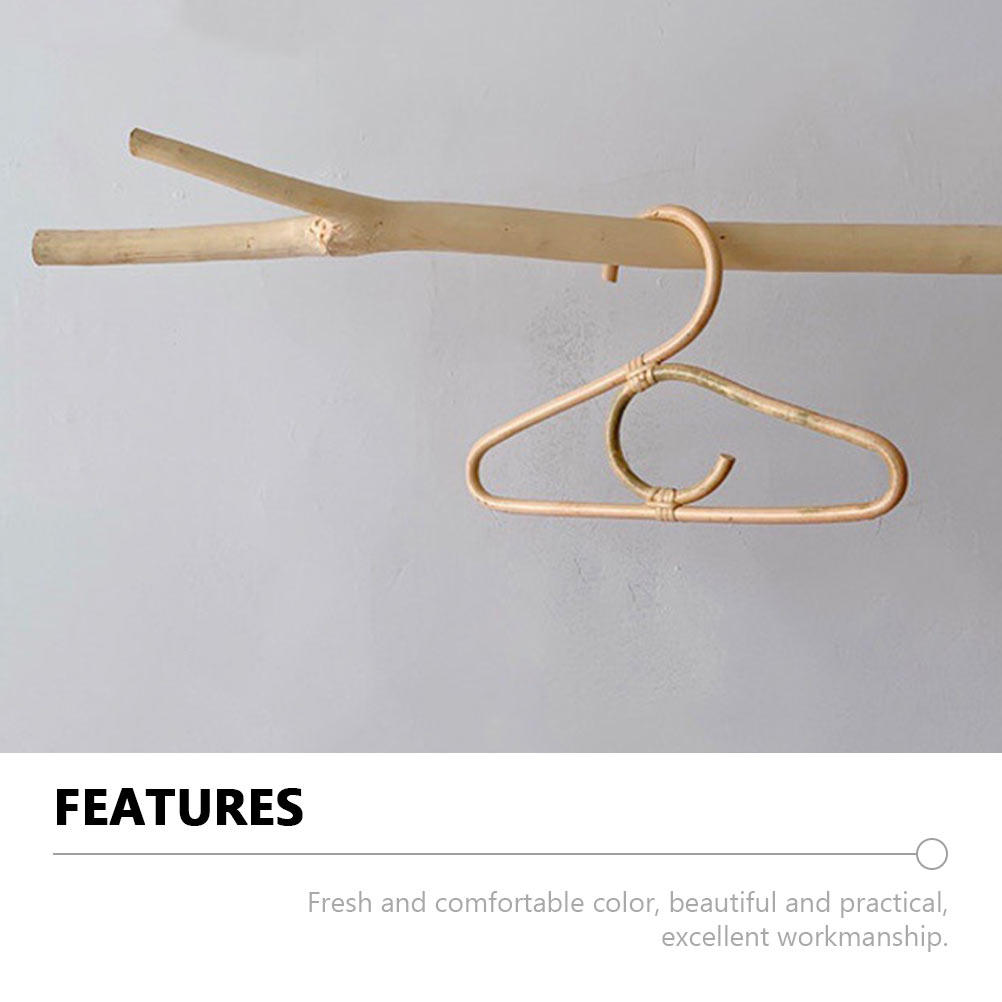 1 ชิ้น ไม้แขวนเสื้อเด็กแบบหวาย - Baby Clothing Drying Rack บทวิจารณ์และราคา