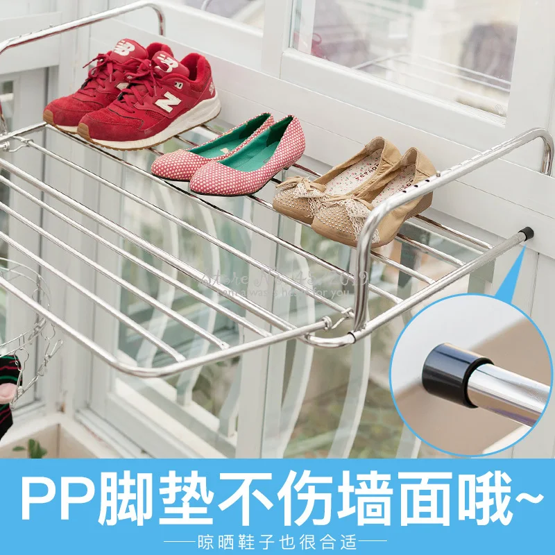 ชั้นวางเสื้อผ้าพับได้ทำจากสแตน - Baby Clothing Drying Rack บทวิจารณ์และราคา