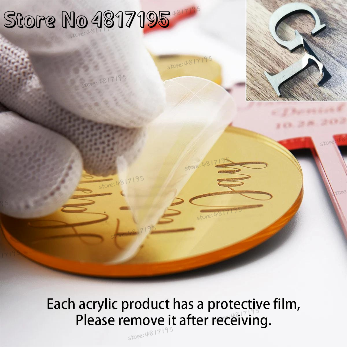 20/50/100 ชิ้นงานแต่งงานที่กํา - Baby Clothing Names บทวิจารณ์และราคา