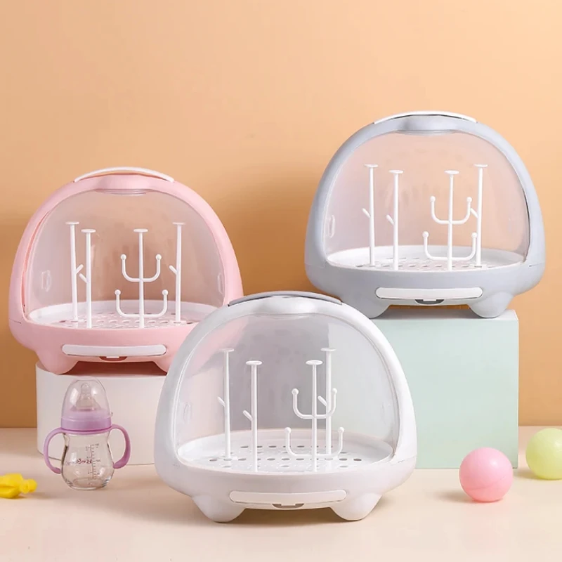 ขวดนมเด็กDrying Rack Anti-Dust - Baby Clothing Drying Rack บทวิจารณ์และราคา