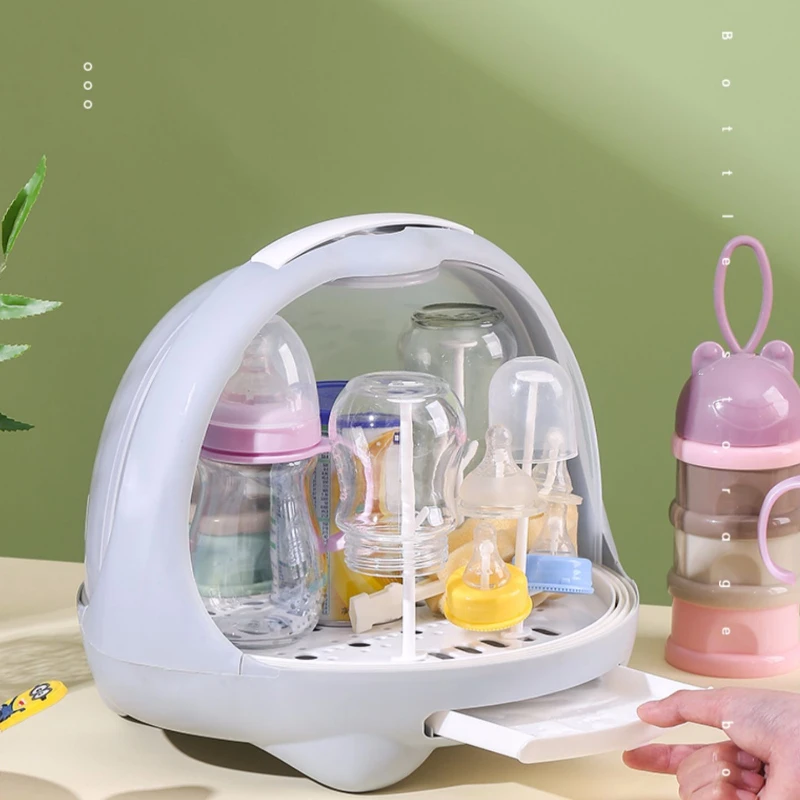 ขวดนมเด็กDrying Rack Anti-Dust - Baby Clothing Drying Rack บทวิจารณ์และราคา