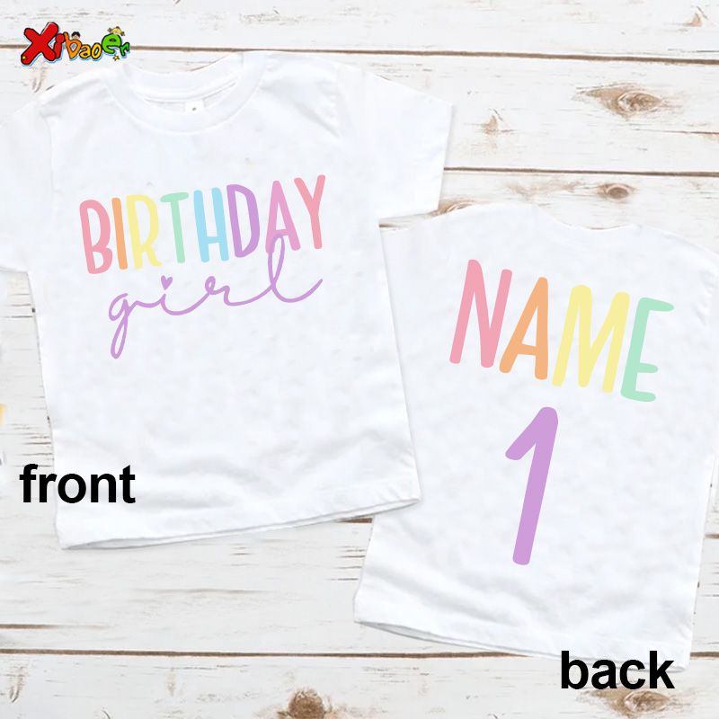 สาววันเกิด T เสื้อชุดปาร์ตี้สํ - Baby Clothing Names บทวิจารณ์และราคา